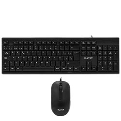 Teclado + Mouse Havit KB247CM-SP USB / Español - Negro