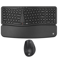Anúncio: Teclado + Mouse Redragon BS-7162 Max Ergonomic Wireless / Inglês - Preto