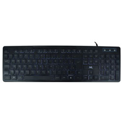 Teclado Mtek KB-7269L USB / Backlight / Português - Preto | MTEK