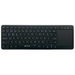 Teclado + Touchpad FTX B023 Bluetooth / Portugués - Negro (106029)
