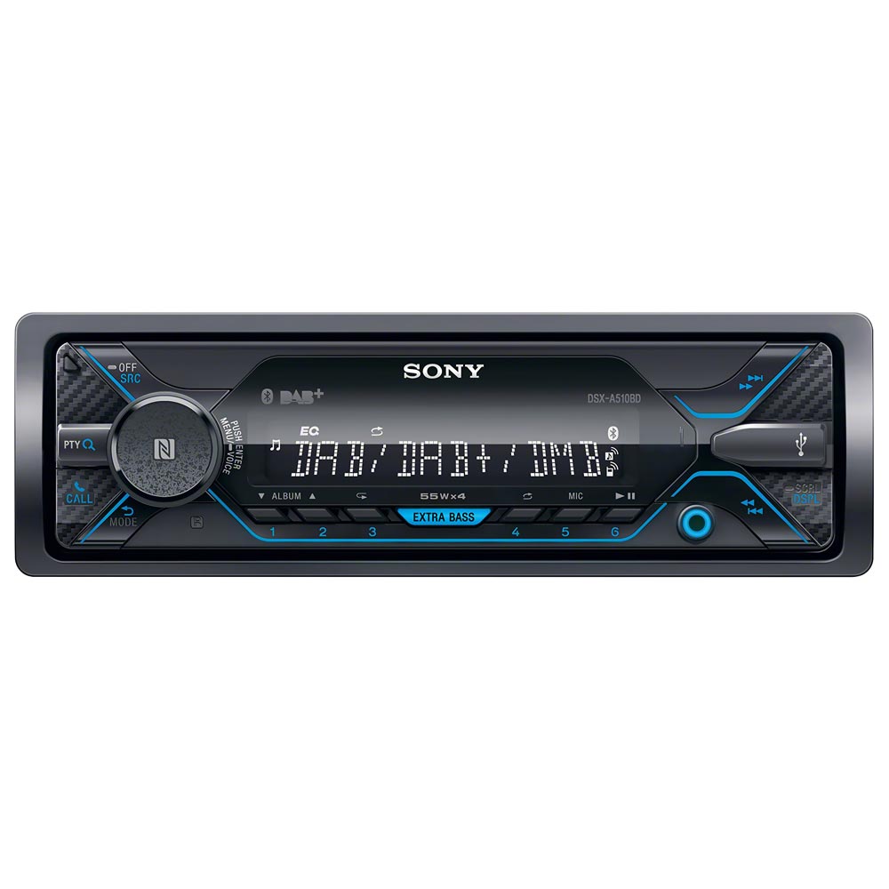 Toca CD Sony DSX-A416BT Bluetooth / USB / AM / FM / NFC / Aux