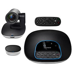 Anúncio: Webcam Logitech Vídeoconferencia Group + Expansion Mic 1080P / FHD - 960-001060